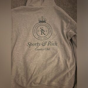 Sporty & Rich Grey Hoodie Women’s
